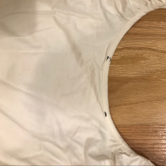 Boho White Crochet Detailed Top - Picture 3 of 4